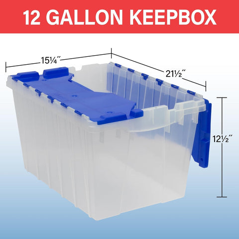 Akro-Mils clear side revealing contents for fast identification