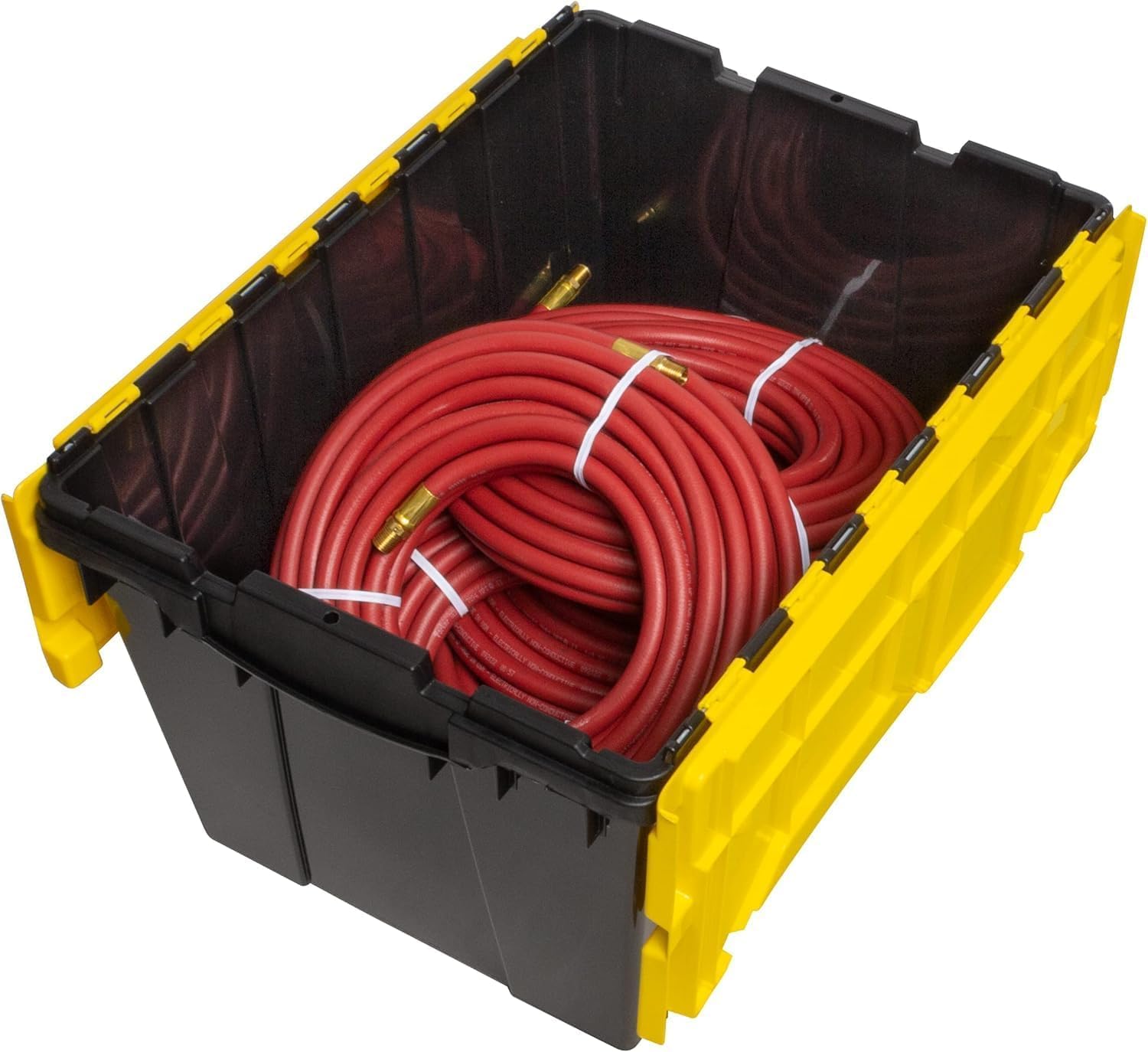 Akro-Mils KeepBox padlock eye detail enabling simple security with ties or locks