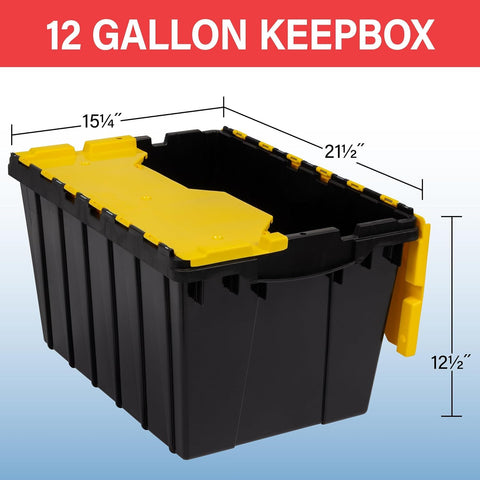 Akro-Mils KeepBox textured bottom image providing non-slip benefit during transport