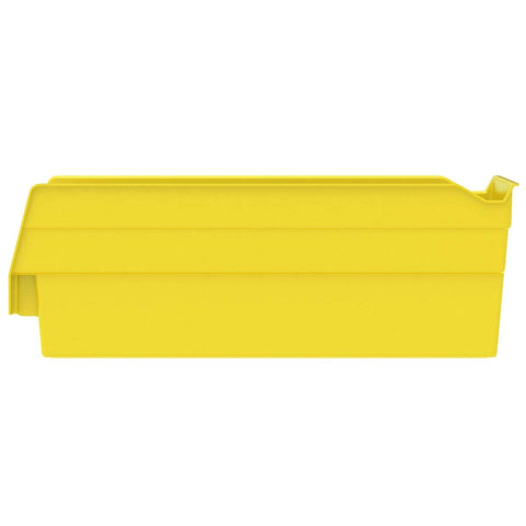 Akro-Mils bins under sink organizing cleaning supplies for convenience