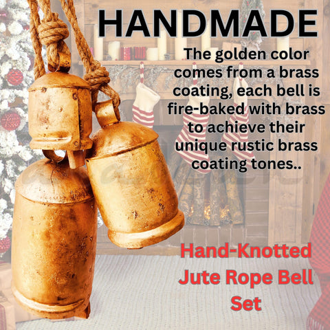 ALADEAN detailed shot of hand-knotted jute rope loop and knot for secure hanging