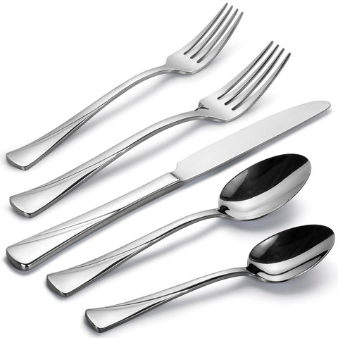 Alata Alice front view of set showing polished finish and neat packaging, highlights presentation benefit