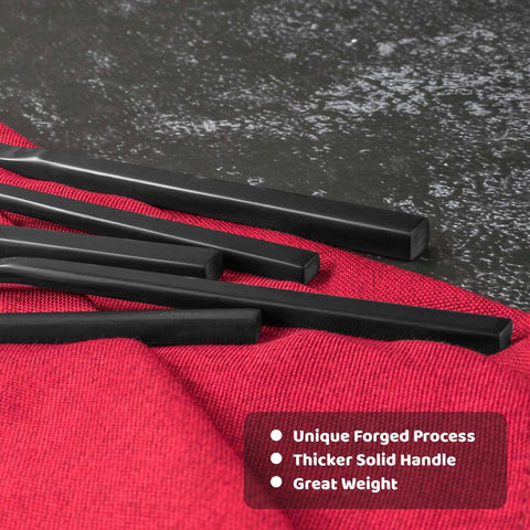 Alata close-up of fork tines demonstrating precise shaping and balance
