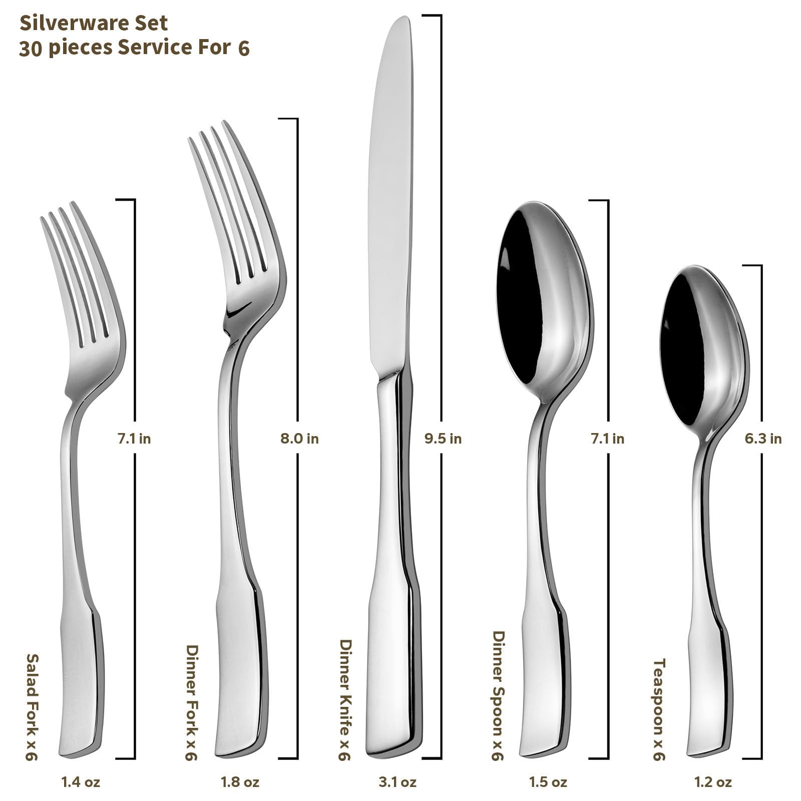 Alata handle curvature detail showing ergonomic grip for comfortable dining