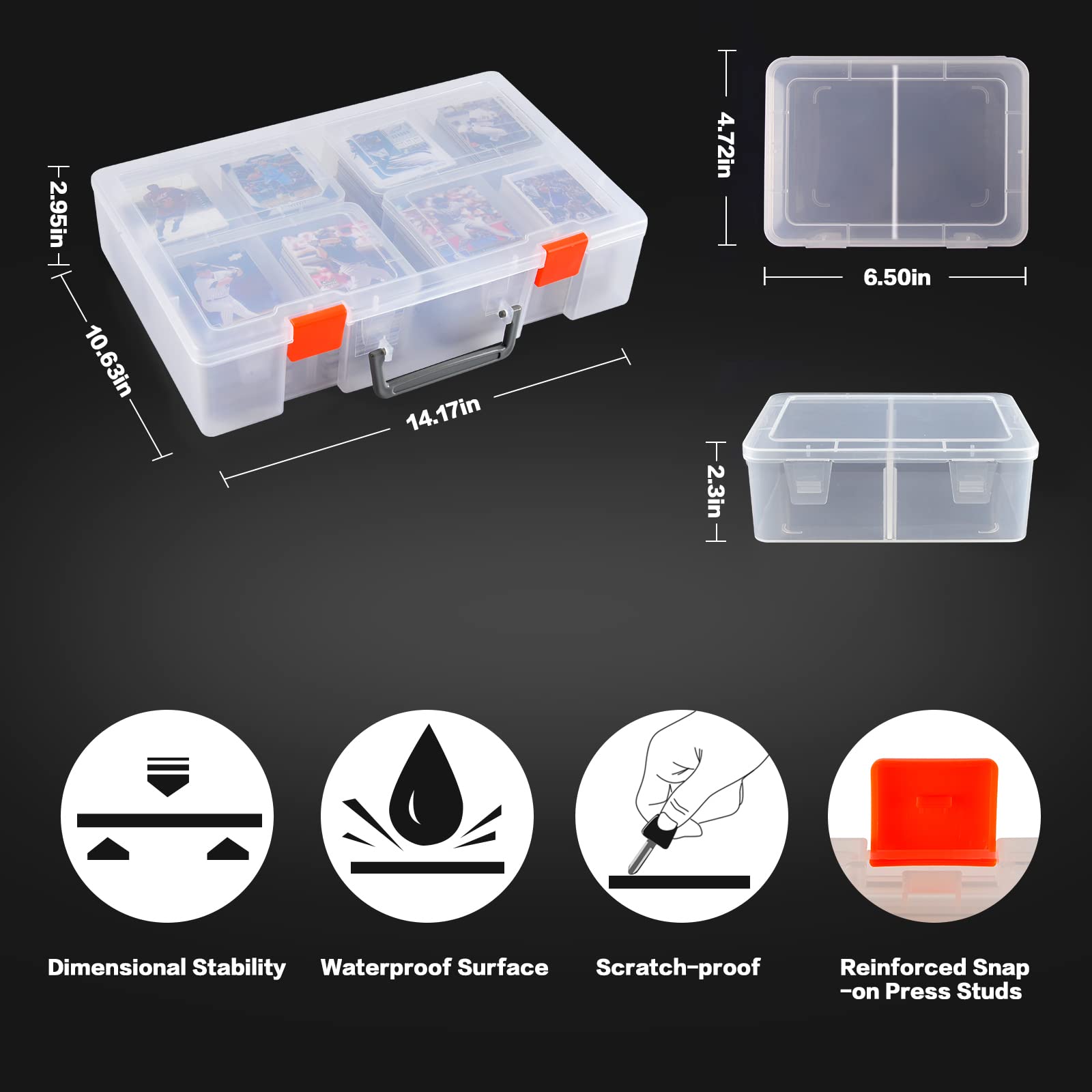 ALCYON small insert box for carrying a single deck