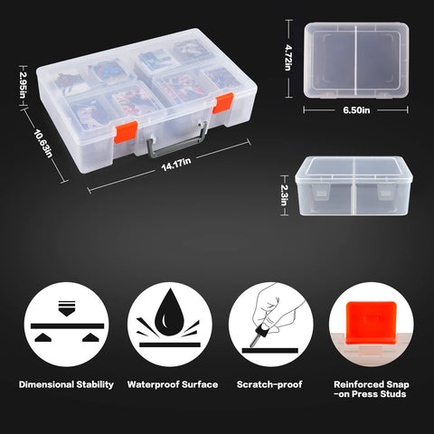 ALCYON small insert box for carrying a single deck
