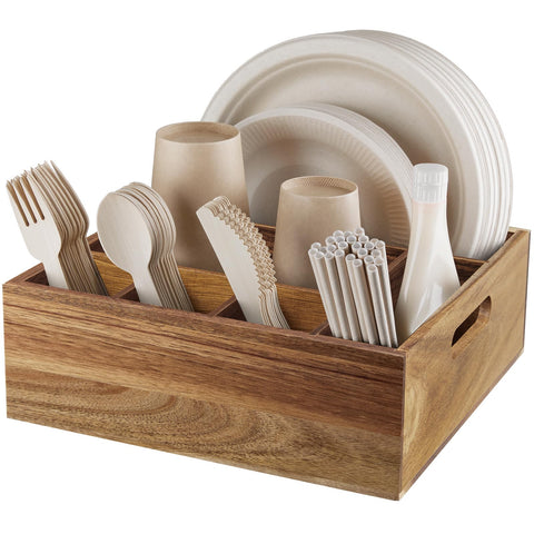 ALELION front view showing organized compartments and tidy presentation