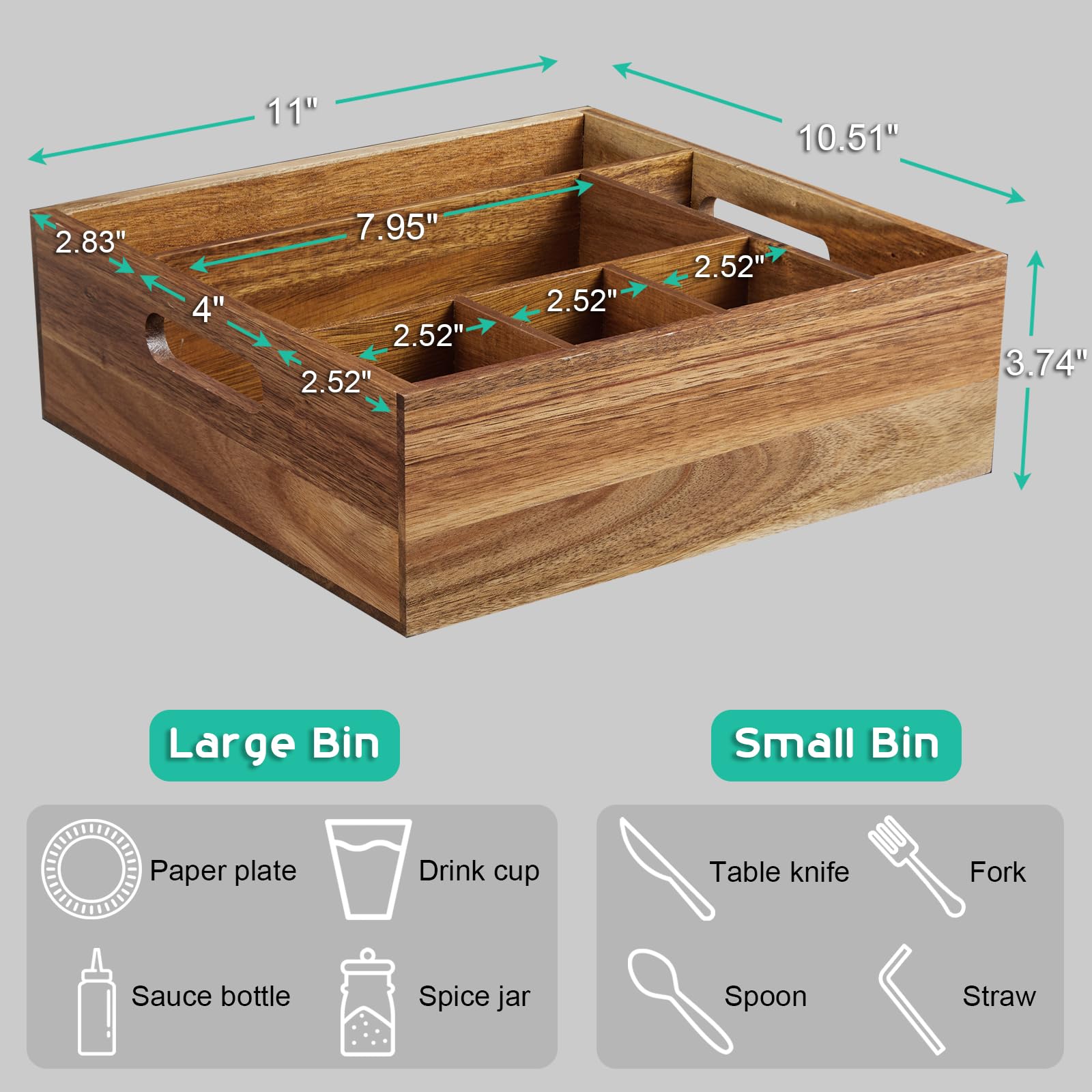 ALELION styled on buffet table adding organized, attractive serving station