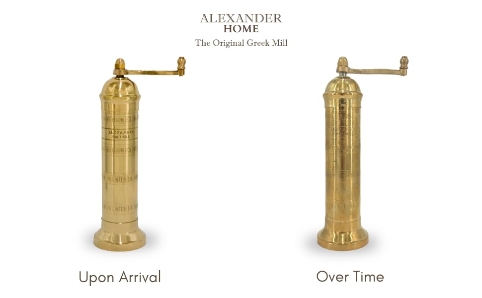 Alexander Home brass being used to finish a dish on a table showing dining convenience benefit
