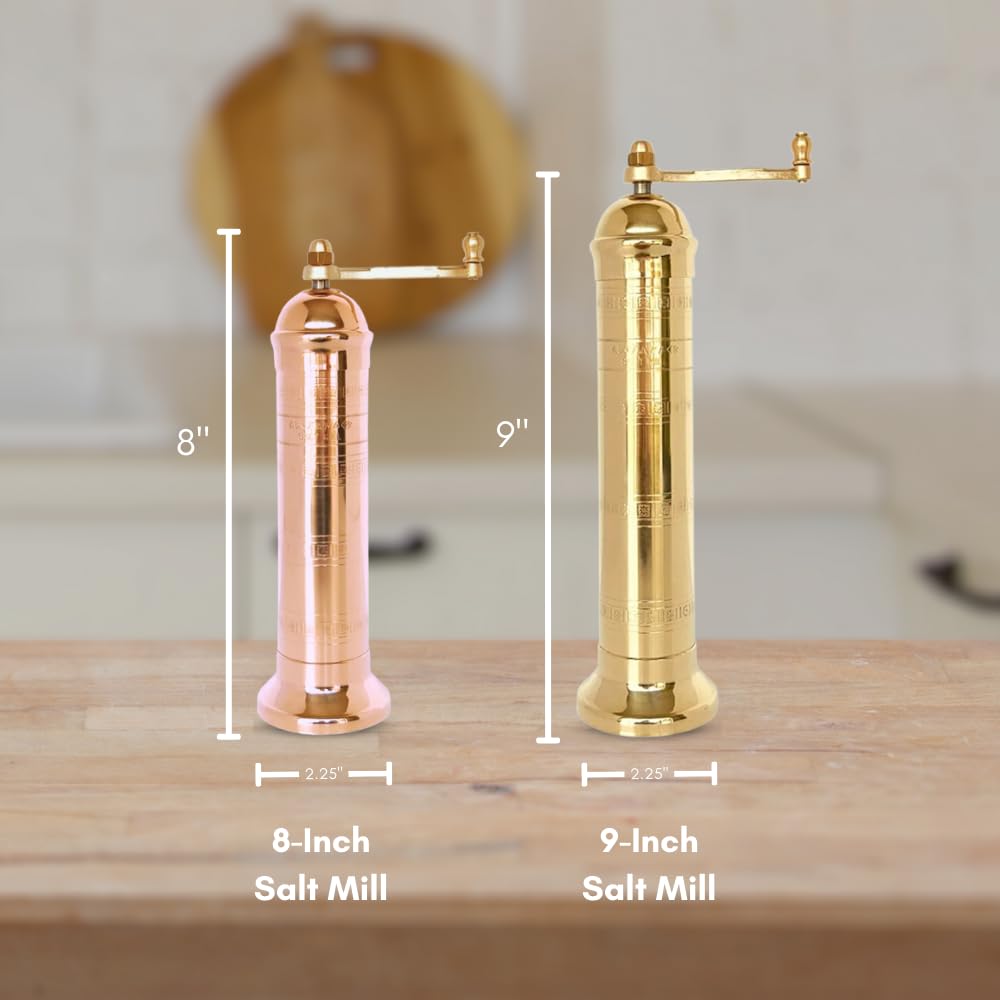 Alexander Home brass side profile with flanged base showing stability during use benefit