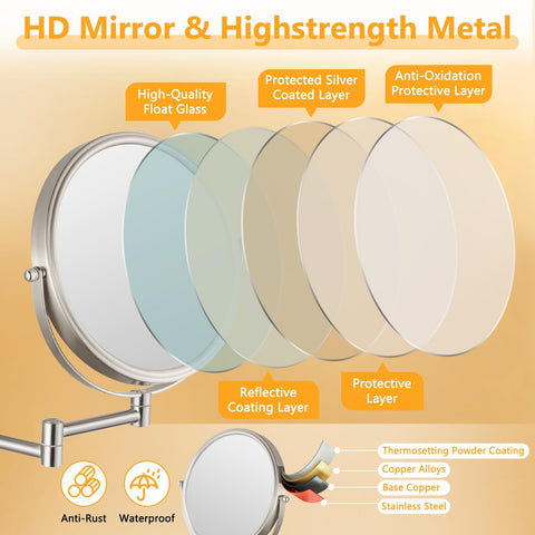 ALHAKIN mounted in bathroom lifestyle shot showing practical everyday benefit