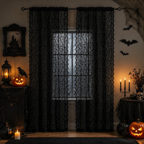ALIGOGO lace texture filtering light, softens glare effectively