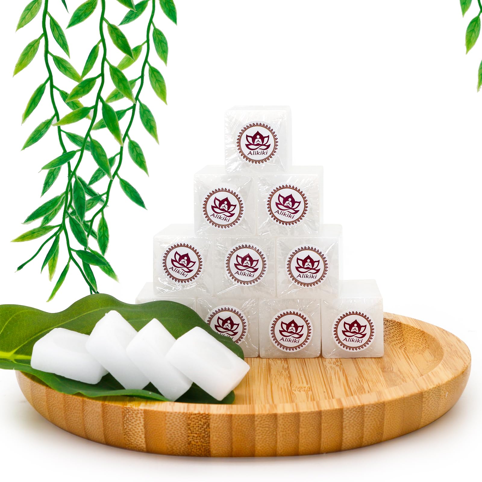 alikiki burning tablet on a puja plate during aarti, demonstrates ritual-ready use benefit