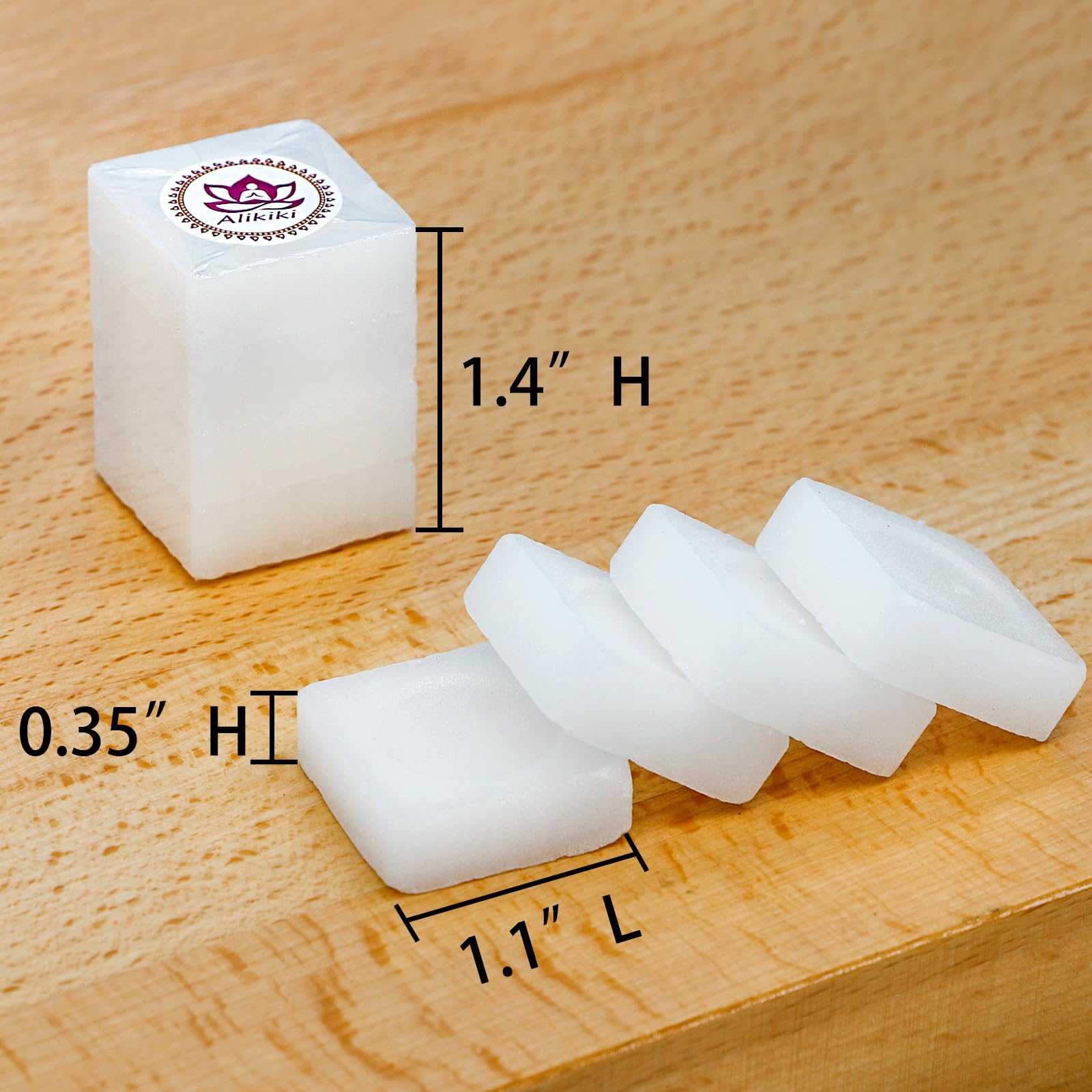 alikiki tablet in hand beside ruler for scale, illustrates compact size benefit