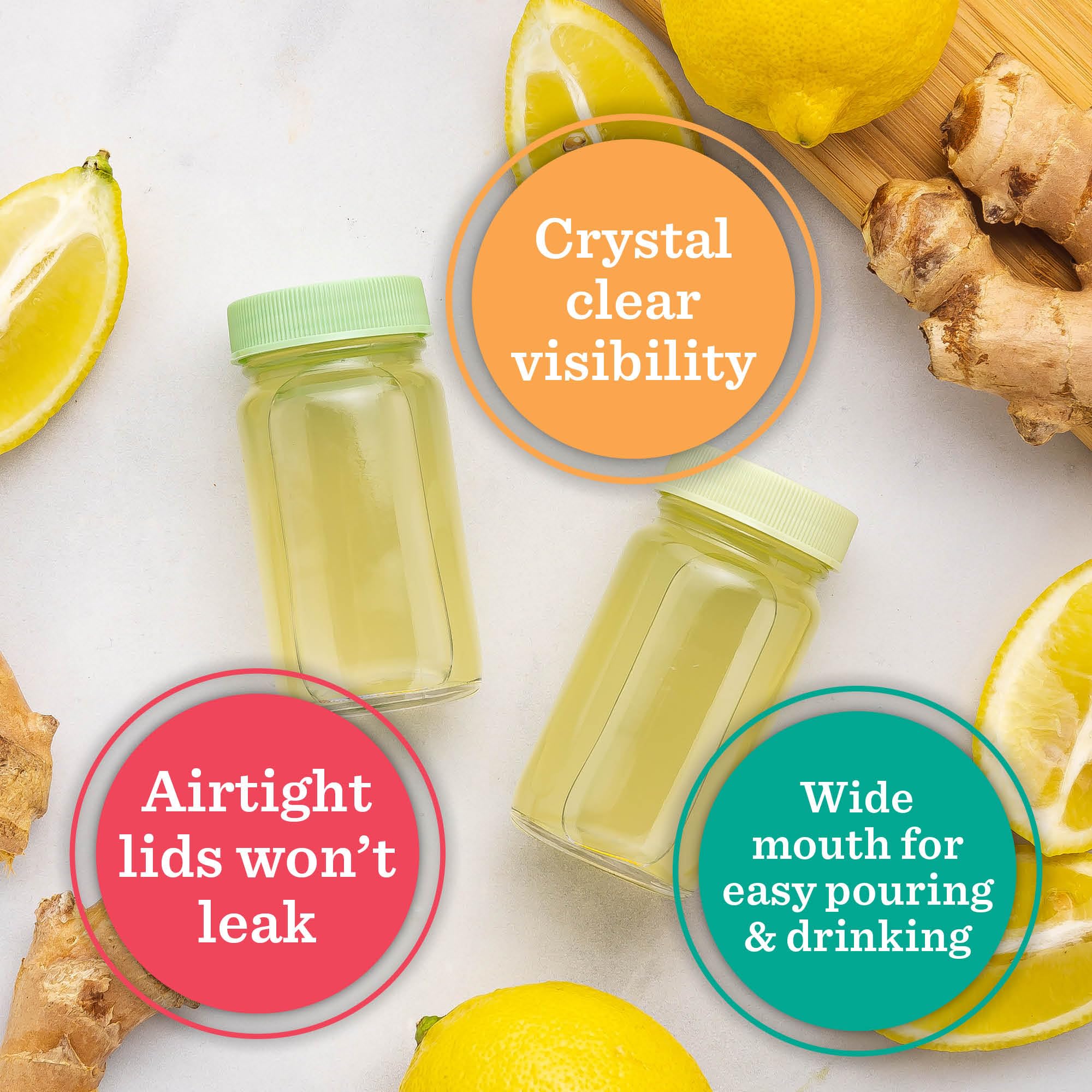 All About Juicing close-up of wide mouth opening, demonstrates easy pouring and cleaning