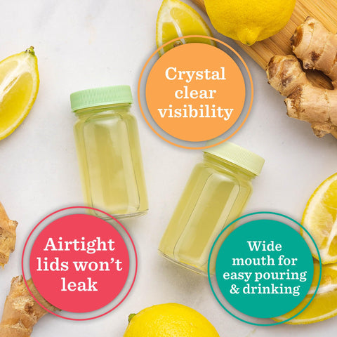 All About Juicing close-up of wide mouth opening, demonstrates easy pouring and cleaning