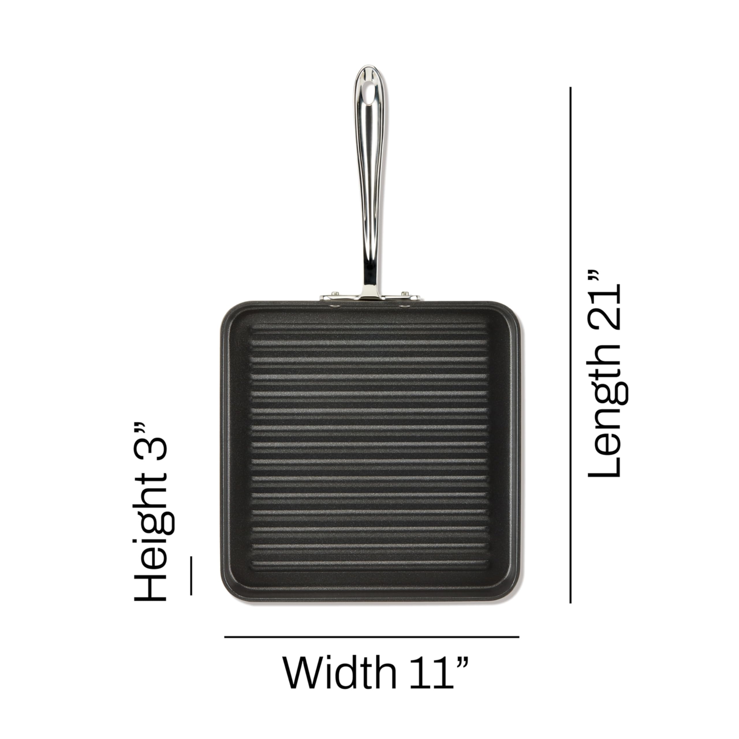 All-Clad HA1 being washed, easy-clean nonstick surface for quick after-meal cleanup