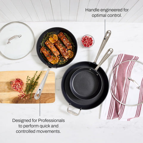 All-Clad HA1 in kitchen lifestyle scene showing versatile everyday cooking benefit