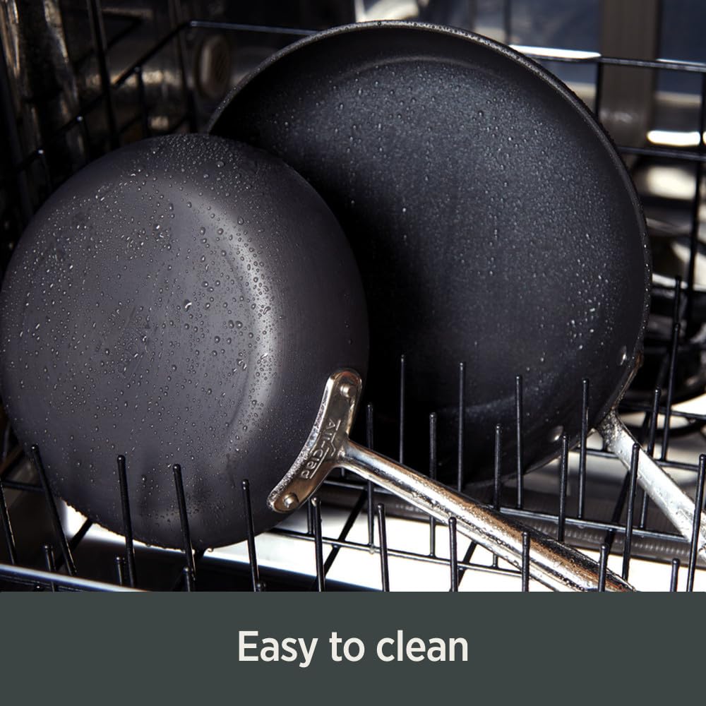 All‑Clad HA1 serving saucepan placed on table for stovetop to table convenience