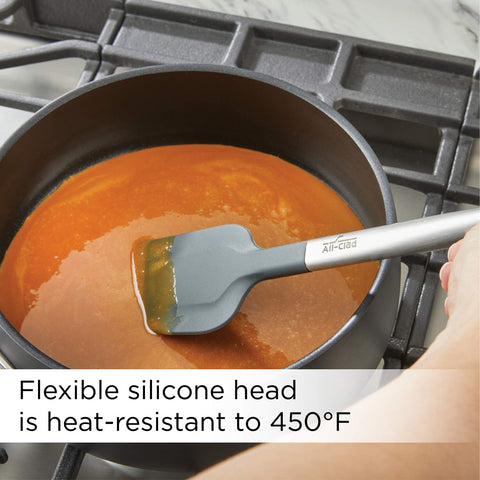 All-Clad mini tools with size comparison benefit: easy portion control and precision