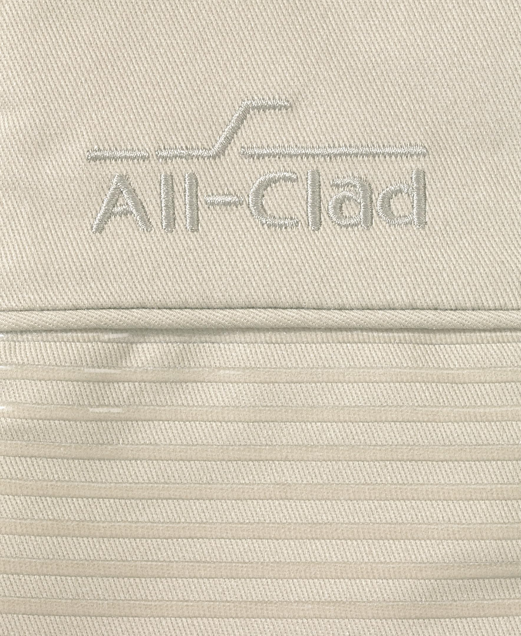 All-Clad silicone texture close-up for improved non-slip grip benefit