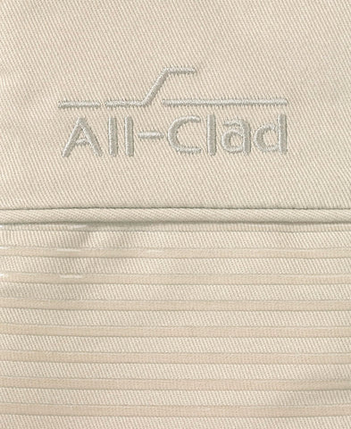 All-Clad silicone texture close-up for improved non-slip grip benefit