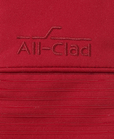 All-Clad close-up of textured silicone surface for superior non-slip grip