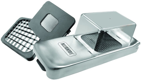 Alligator front packaging and container showing compact design and quick prep benefit