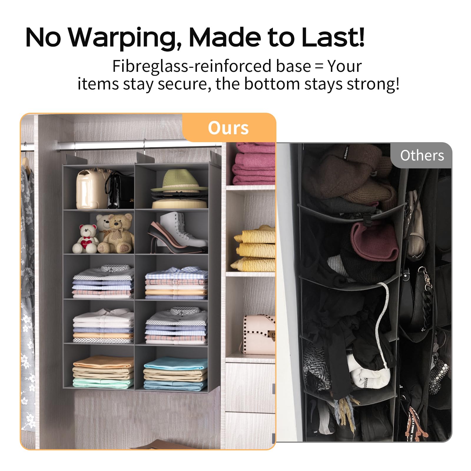 ALLTIDYUP folded flat for storage showing compact portability for travel or moving