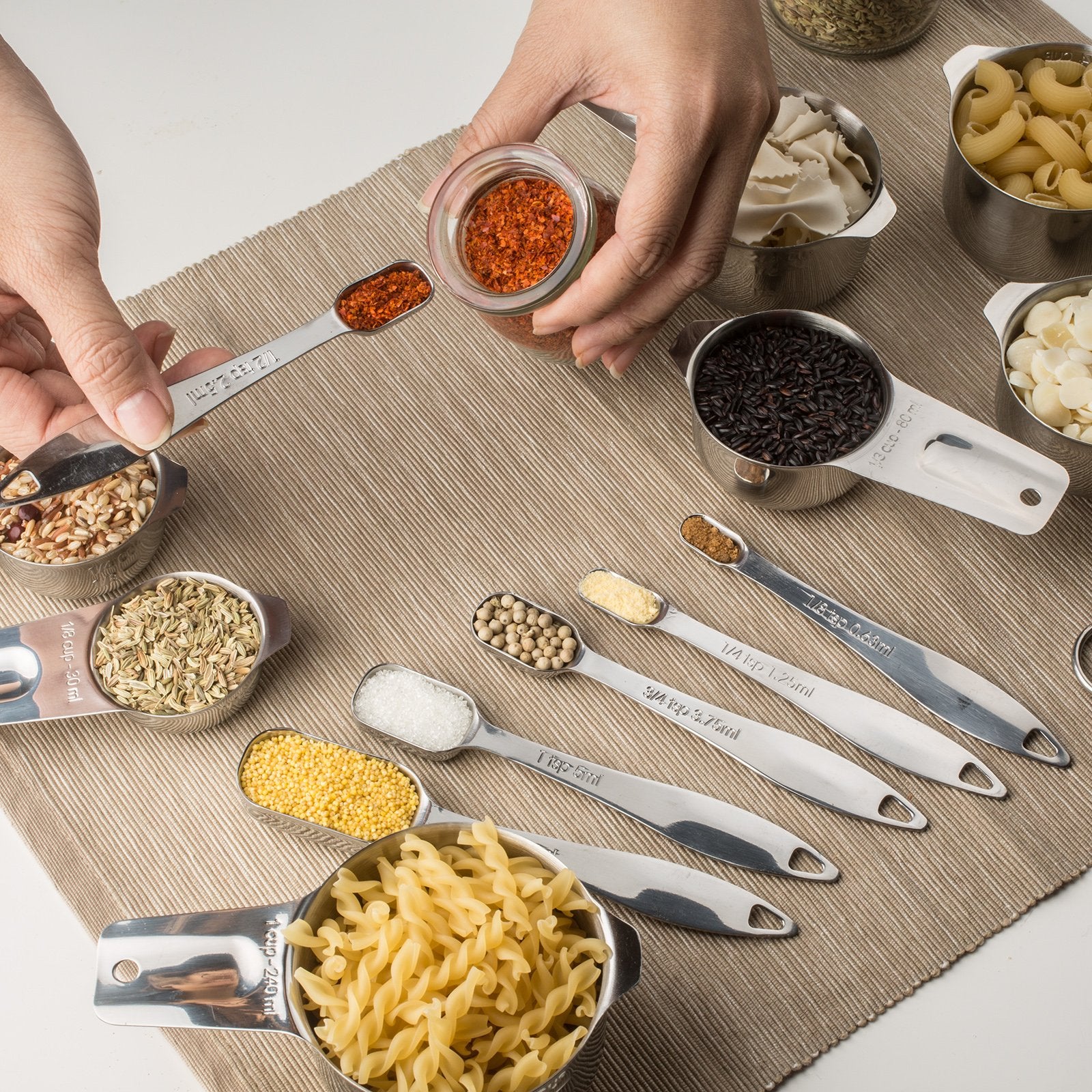 ALLWIN-HOUSEWARE brushed stainless detail resisting fingerprints and showing premium finish