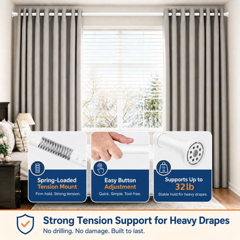 ALLZONE detail of 1.25-inch pole diameter showing reinforced strength and support