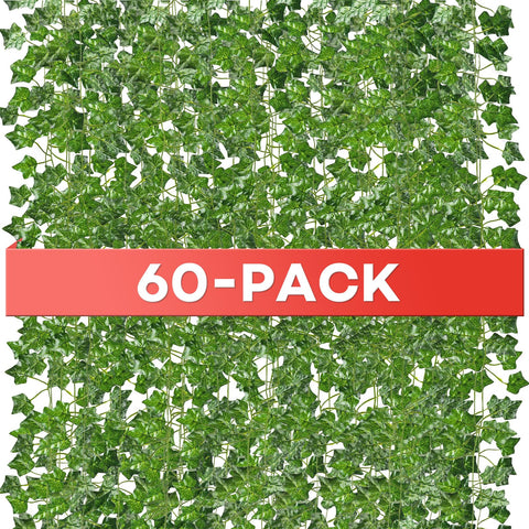 Alotiki front packaging showing 60 vines and total 420 feet for large decor
