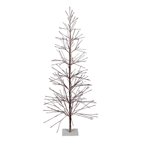 Alpine Corporation decorated tree with ornaments demonstrating styling versatility for rooms