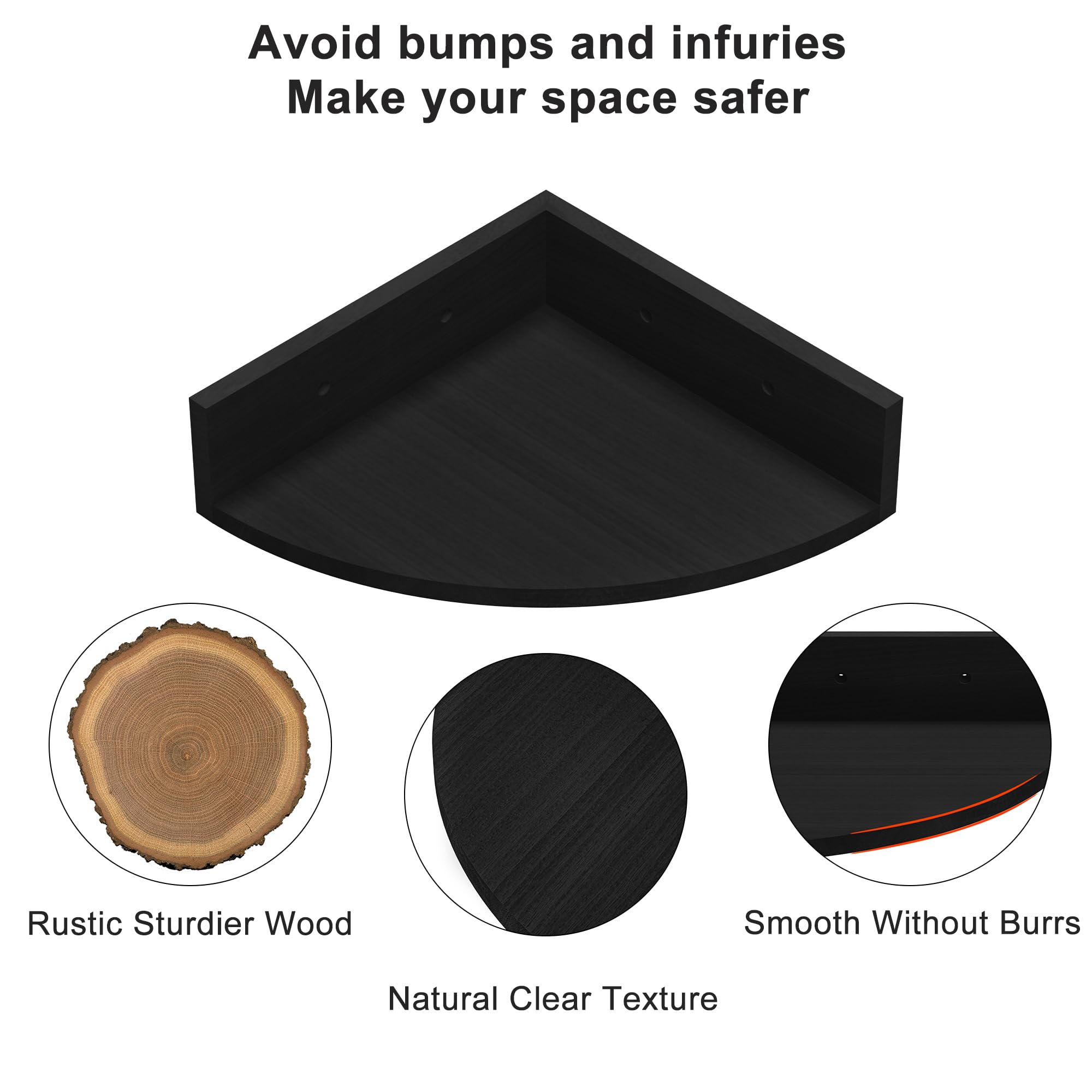 Alsonerbay shelf edge profile highlighting smooth black finish and clean lines
