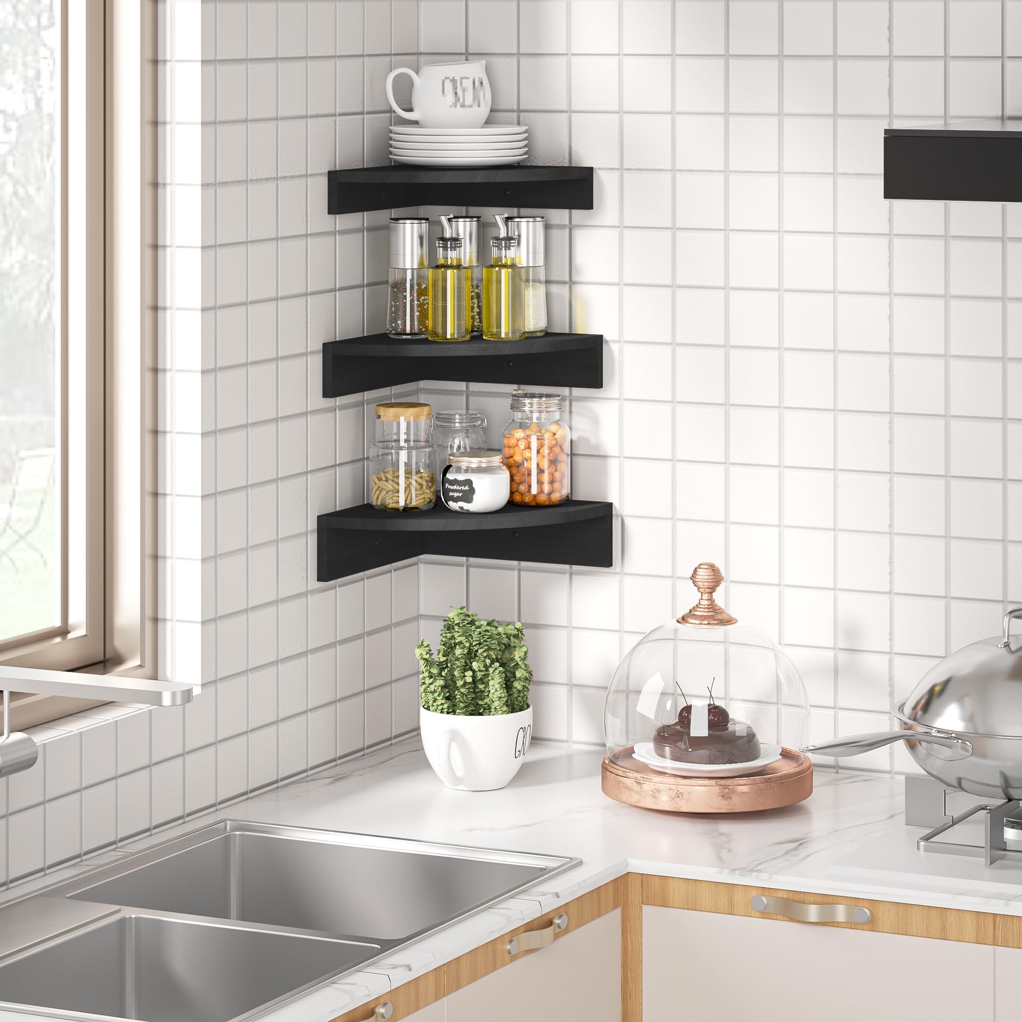 Alsonerbay shelves next to ruler showing graduated sizes for planning layout