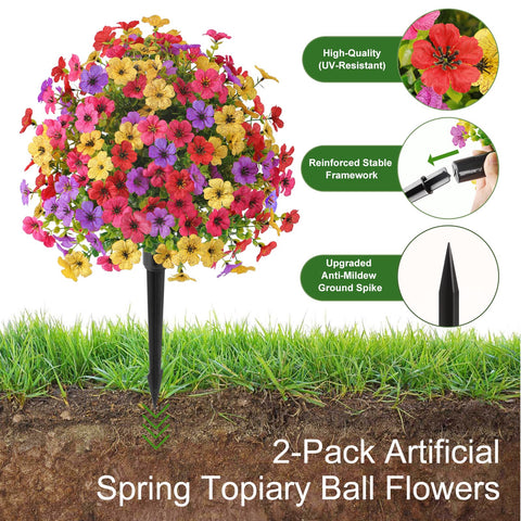 Alupssuc stem and 9-inch ground spike detail for secure soil anchoring