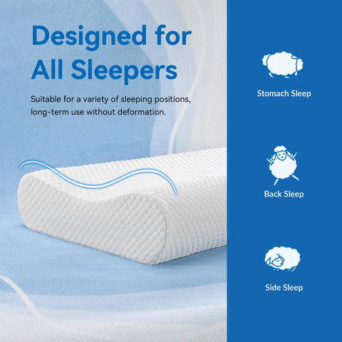 AM AEROMAX durable zipper and soft pillowcase detail, easy to remove and wash
