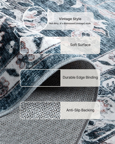 AMADA HOMEFURNISHING rug staged in living room adding warmth and durability
