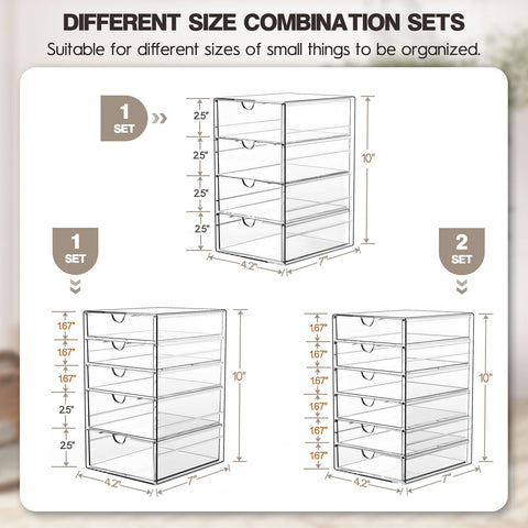 AMALEKO close-up of drawer interior showing neat storage