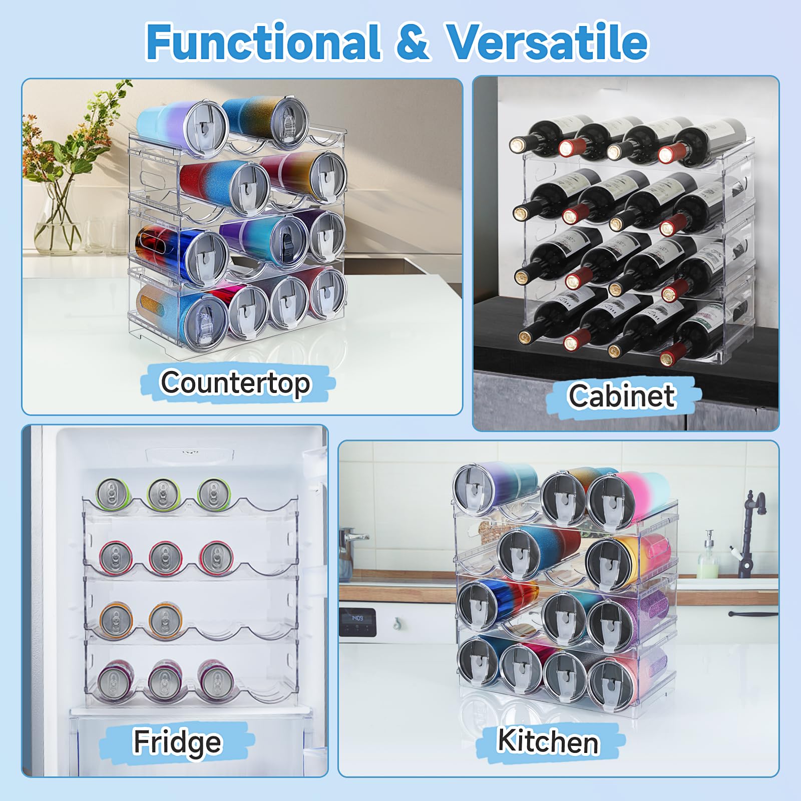 Amaoot on kitchen shelf in use showing neat storage and visible contents
