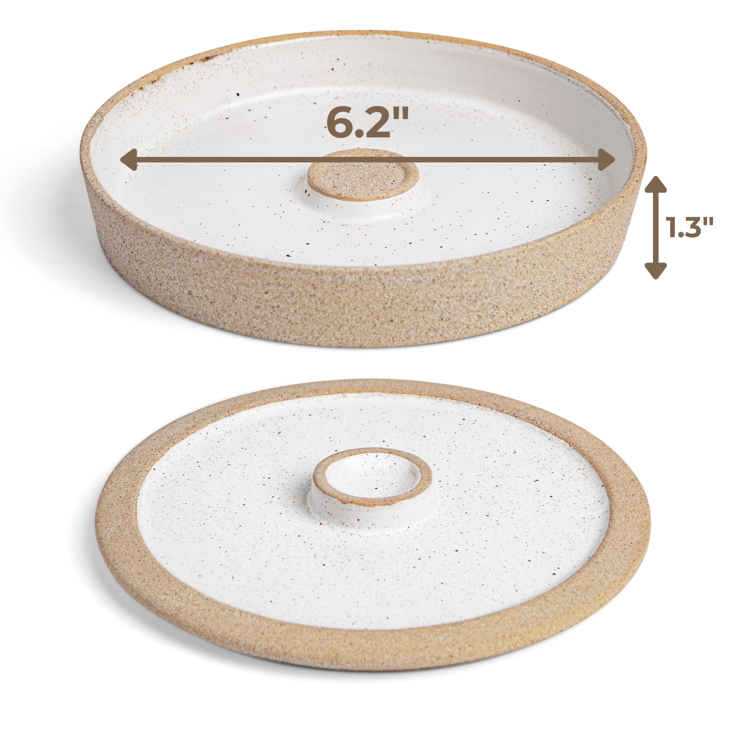 Amarcado rimmer close-up with fitted lid demonstrating hygienic ingredient protection