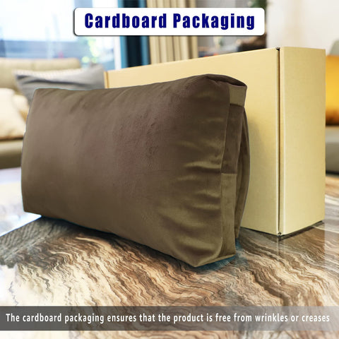 AmazeCov pillow back non-slip particle detail for stable placement on chairs