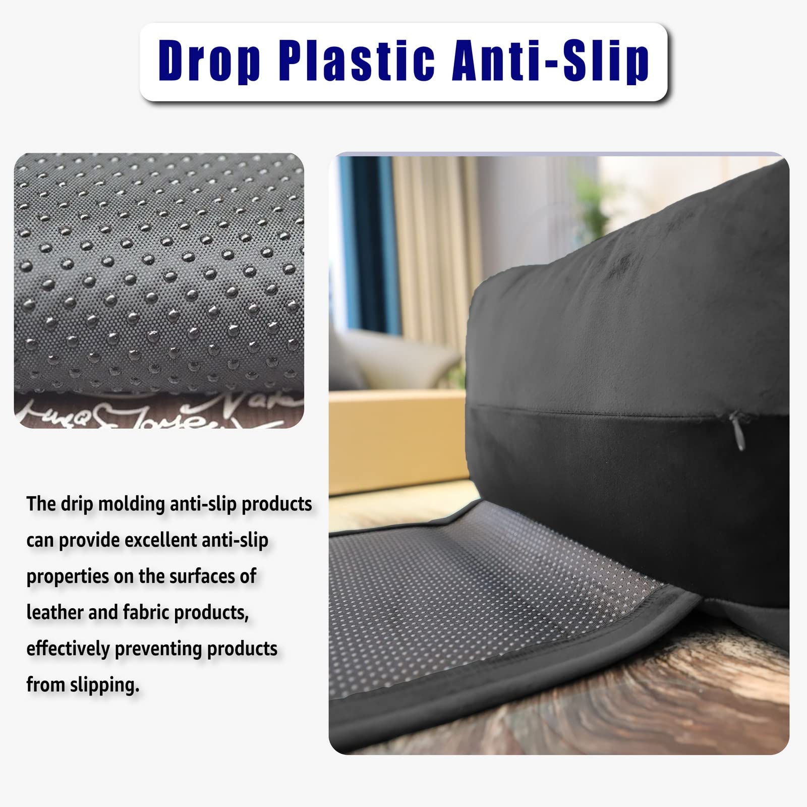 AmazeCov open zipper showing removable pearl cotton filling benefit