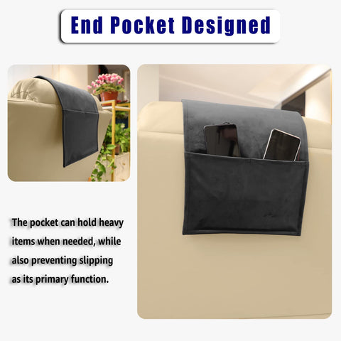 AmazeCov headrest next to chair showing scale and fit advantage