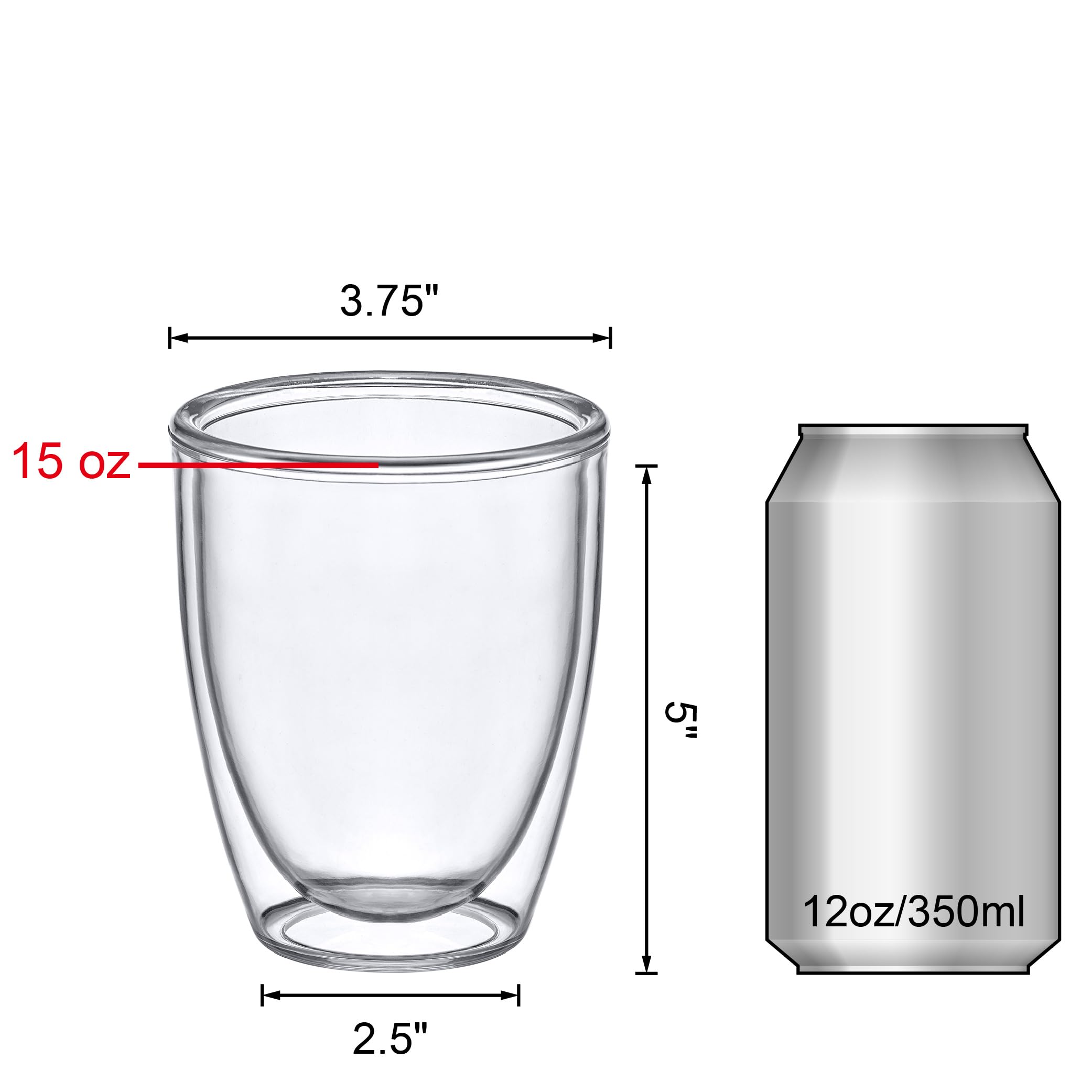 Amazing Abby tumbler held in hand to show 14-ounce scale and comfortable grip