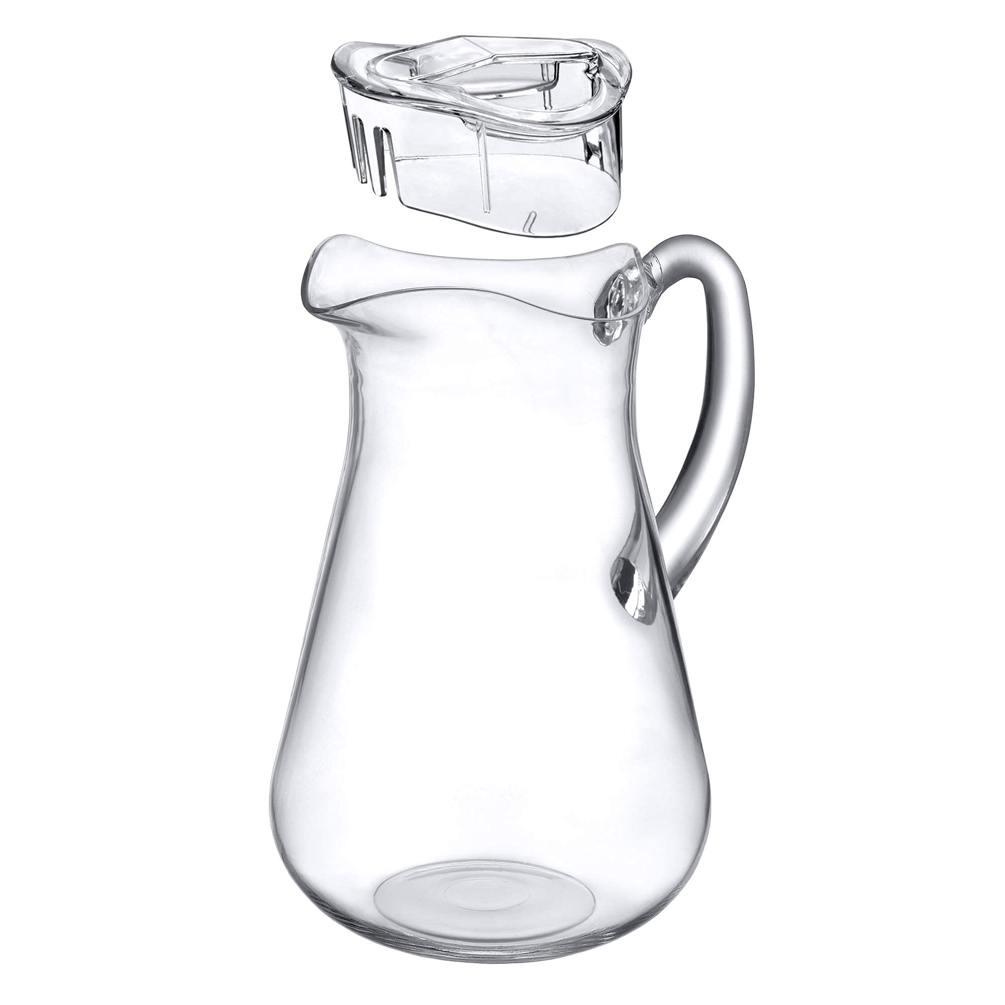 Amazing Abby Droply beside a measuring cup showing the 64 oz capacity scale