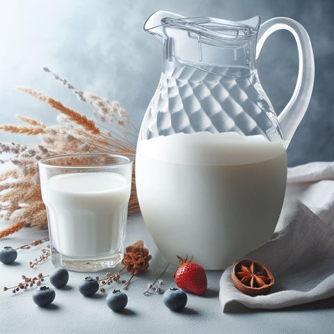 Amazing Abby sturdy handle close-up for comfortable, secure pouring