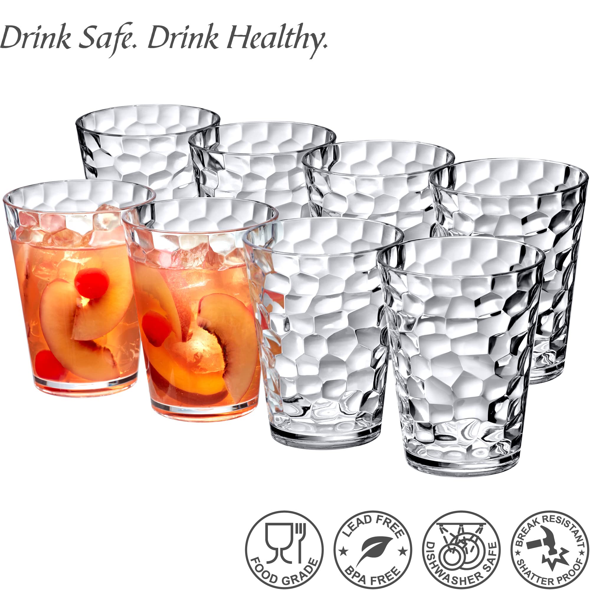 Amazing Abby tumblers in picnic setting showing outdoor durability benefit