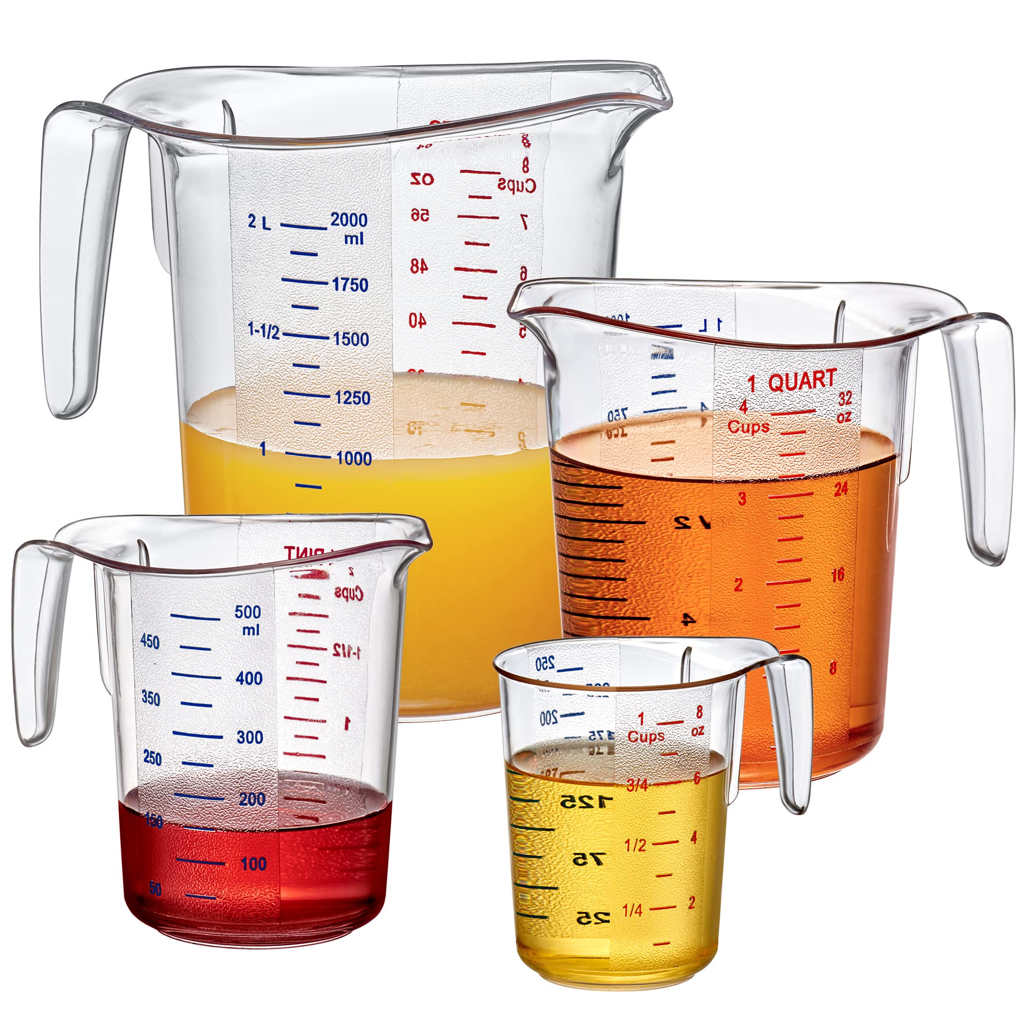 Amazing Abby Melissa front view showing full four-piece set and clear markings, easy identification