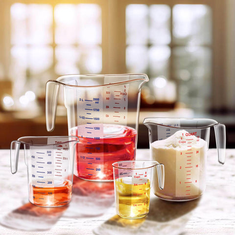 Amazing Abby Melissa size-labeled layout displaying 1,2,4,8 cup sizes for quick selection